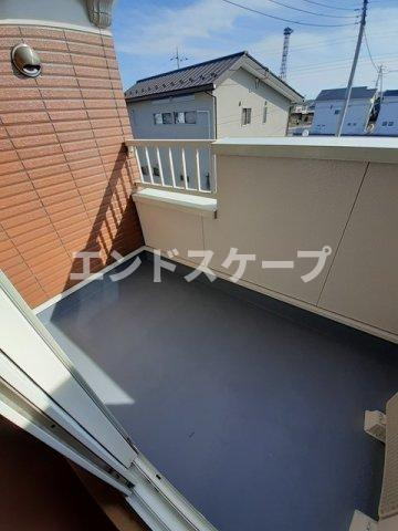 ベルフィオーレⅡのバルコニー|高崎、前橋のお部屋探しはエンドスケープまで！お客様の理想お聞かせ下さい♪