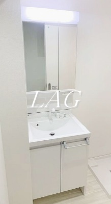 【洗面所】 | ＭＩ　ＣＡＳＡ　Ｂｅｌｌａ | 独立洗面台です。