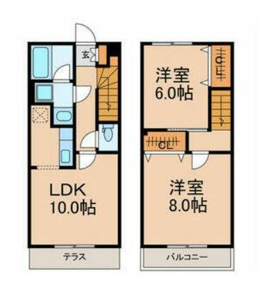 プラムガーデンＡの間取り