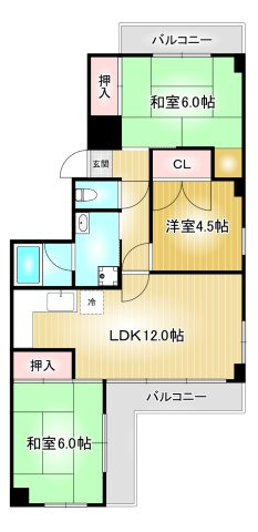 シャトー藤｜名古屋市の賃貸ならMy賃貸の間取り|シャトー藤