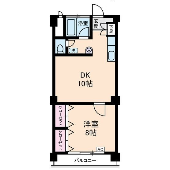 ステラ　コート　大山の間取り|間取りです。