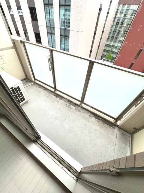 KCK馬車道のバルコニー