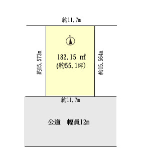 前田10条19丁目　土地の土地図