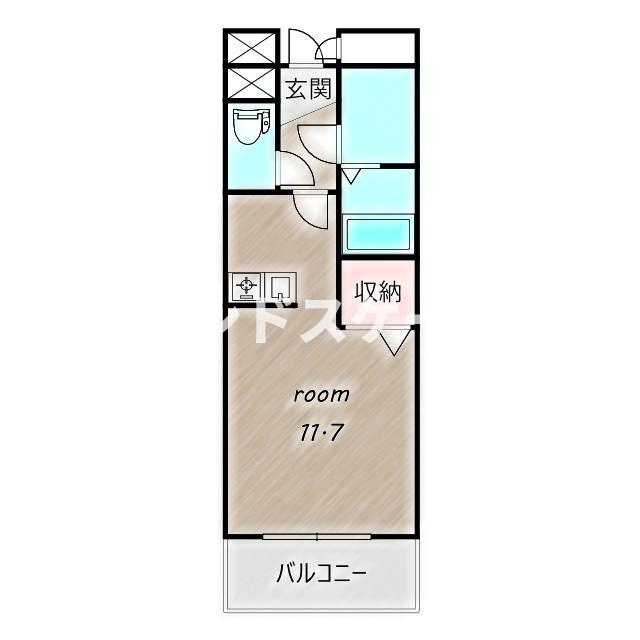 カーサ・セレーノの間取り|高崎、前橋のお部屋探しはエンドスケープまで！お客様の理想お聞かせ下さい♪