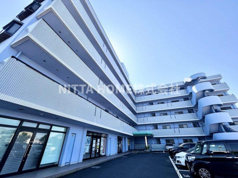 マンション大山の外観|駐車場２台無料◎オートロック＆エレベーター完備◆