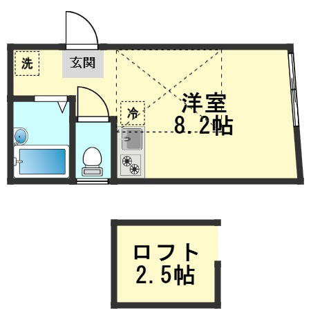バイラタカサゴの間取り
