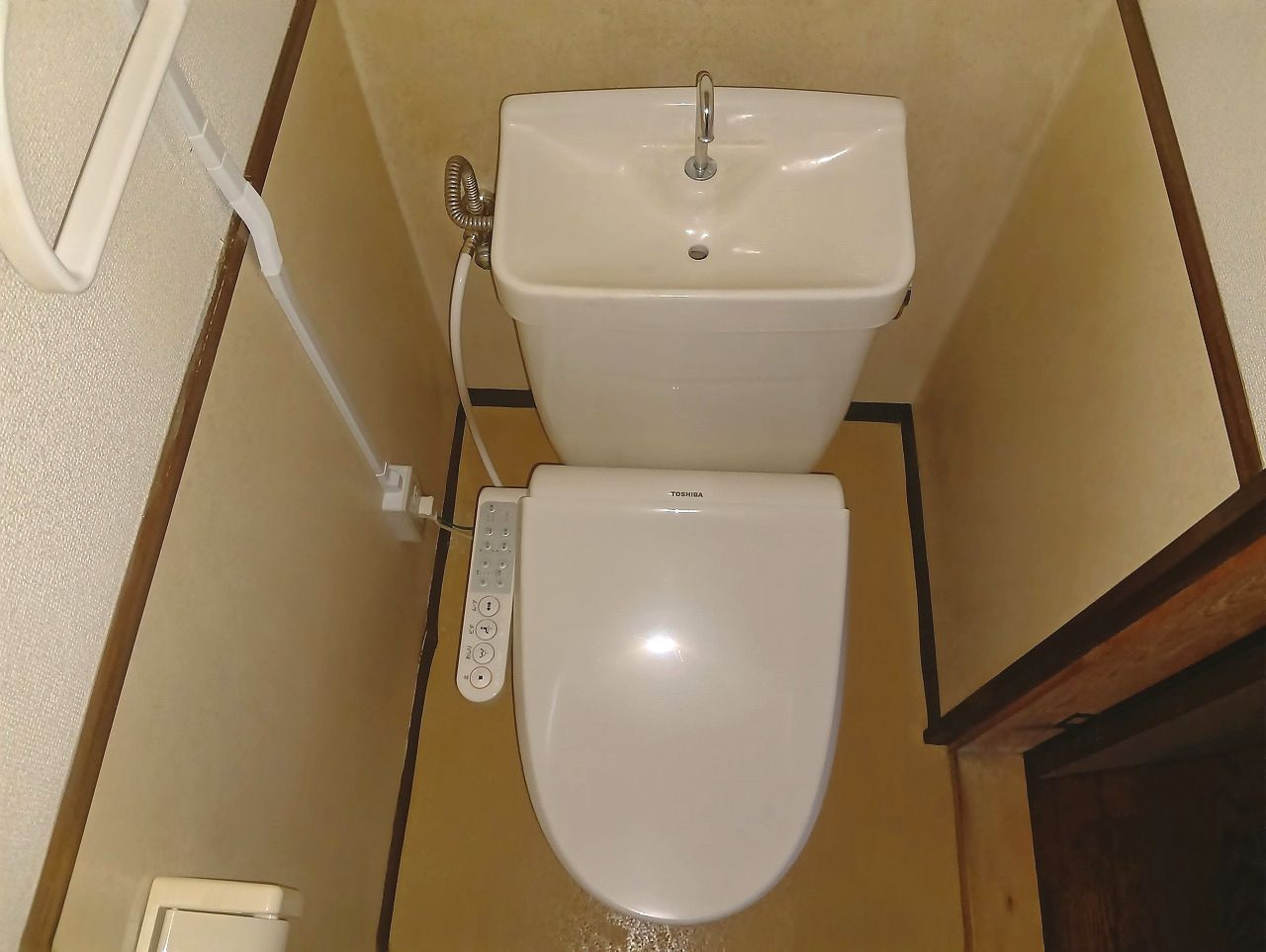 ラ・ポールナカママのトイレ|ゆったりとした空間のトイレです