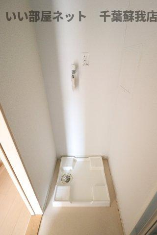 セゾン・スプリングⅠの洗面所|洗濯機置場