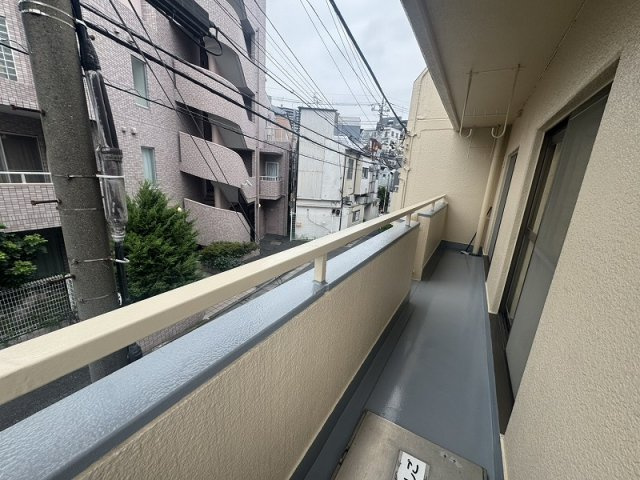 波多野ハイツのバルコニー