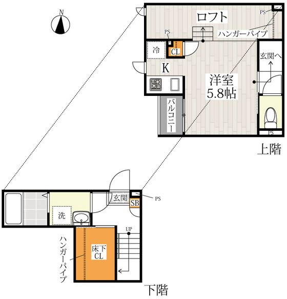 ＣＢ鳥栖クレシェンテ【キャッシュバック対象】の間取り