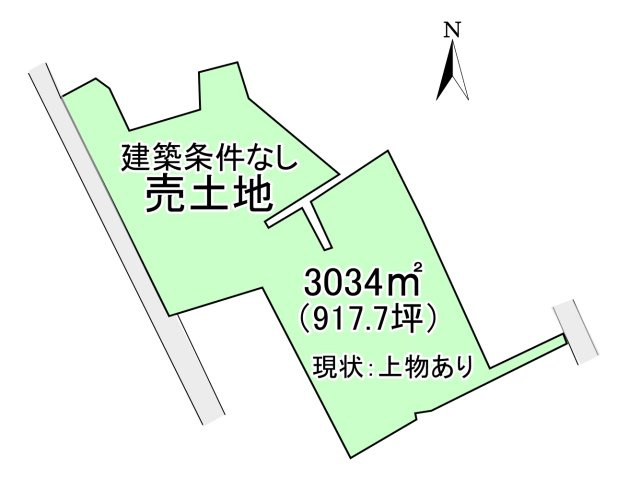 売土地　安中市鷺宮の外観