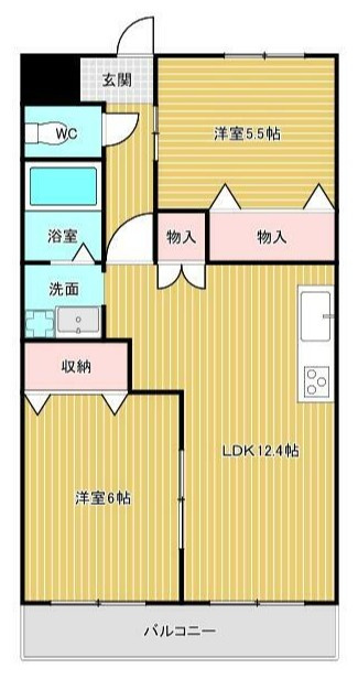 特典：仲介手数料が50％OFFです‼の間取り