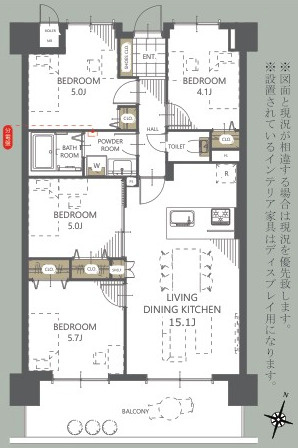 【間取り】 | グランドパレス曽根3☆仲介手数料無料☆