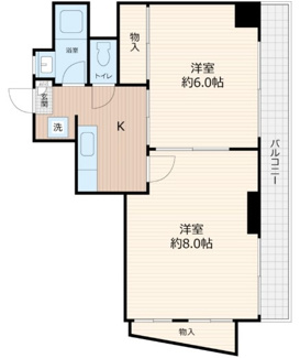【間取り】 | 高峰コーポⅡ | 間取りです。