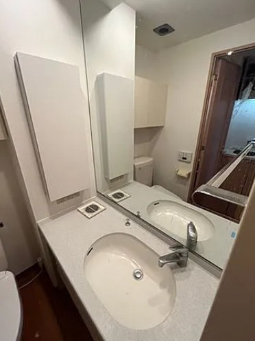 プライムアーバン早稲田の洗面所