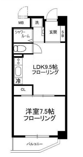 【間取り】 | 千駄ヶ谷ルーテルハイツ | 間取りです。