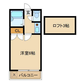 【間取り】 | Ｋ’ｓⅡ | 間取りです。