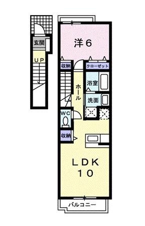 ブリッサ大安寺の間取り