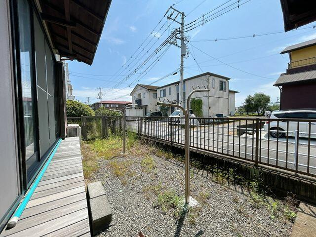 富士市鮫島の中古一戸建|庭