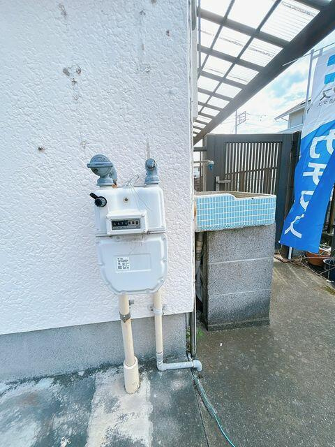 富士市鮫島の中古一戸建|ガスメーター