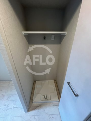 ブランシエスタ都島通の洗面所|ブランシエスタ都島通　洗濯機置き場