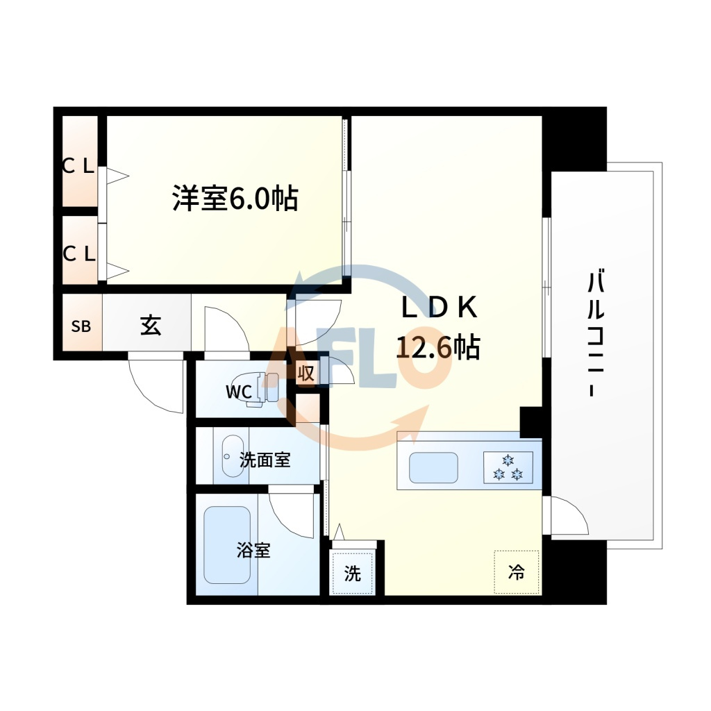 ブランシエスタ都島通の間取り|ブランシエスタ都島通　間取り