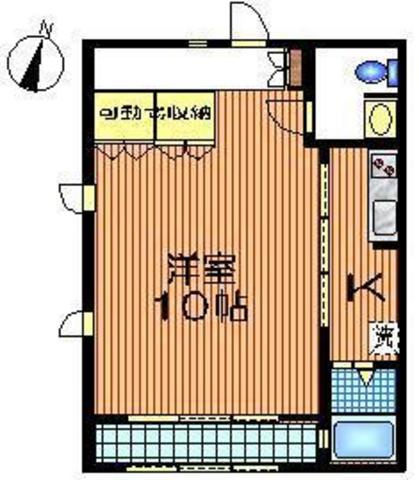 サンウィングの間取り|角部屋2面採光　玄関横にもスペースがあり便利です