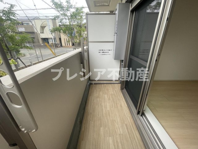 ミルト熊野のバルコニー