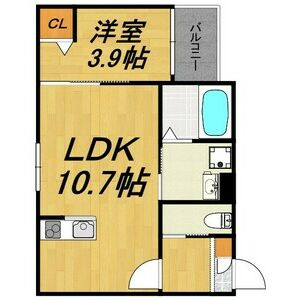 【間取り】 | LE COCON 桑名Ⅳ