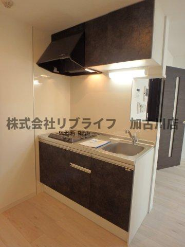 ジーメゾン新在家のキッチン