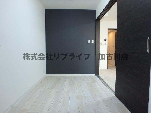 ジーメゾン新在家の寝室