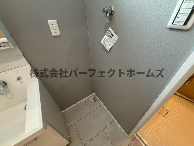 須山町戸建　賃貸の設備|洗濯機置場