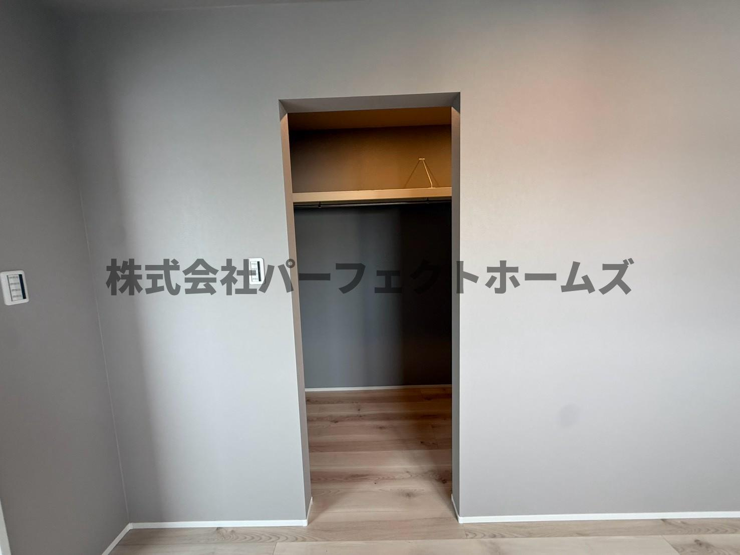 須山町戸建　賃貸の収納|収納のためのスペースです