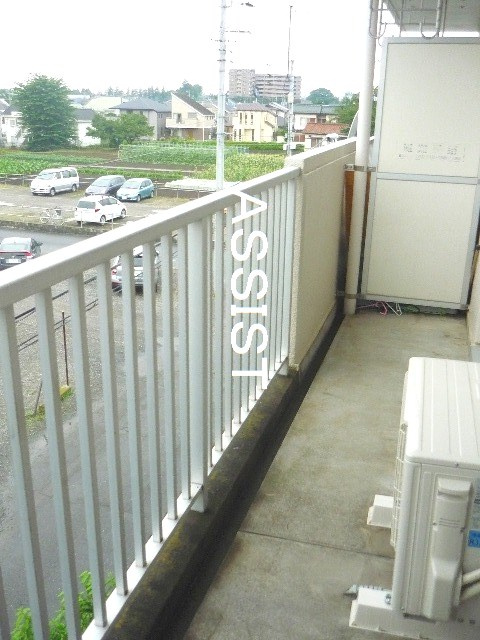 玉野屋コーポラスのバルコニー