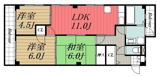 【間取り】