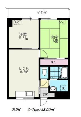 リブステージ横浜の間取り