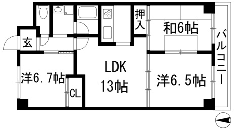 【間取り】