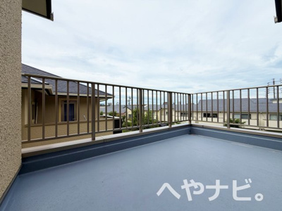 【バルコニー】 | Green Court社が丘(グリーンコートヤシロガオカ) | ★ルーフバルコニー