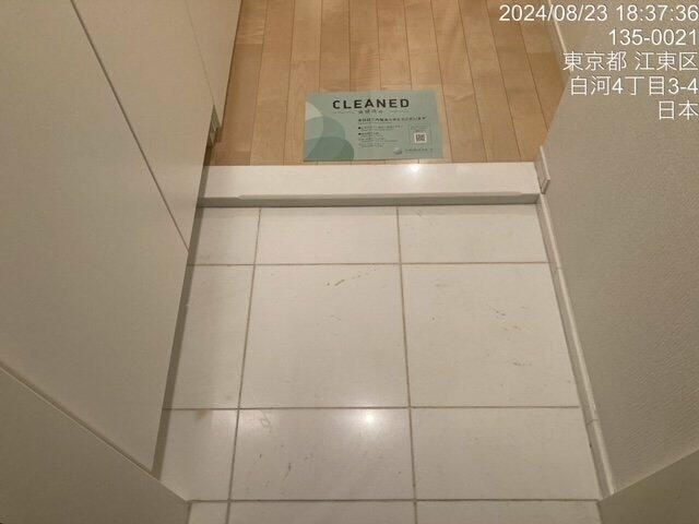 イーストコモンズ清澄白河セントラルタワーの玄関