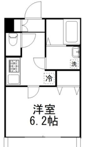 プログレッソ船橋Ⅱの間取り