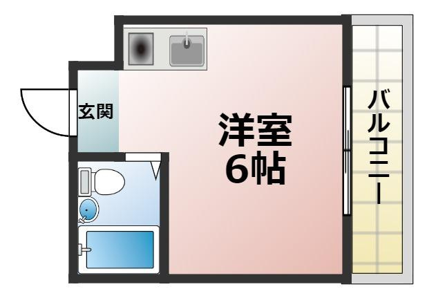 YOUハイム北深江の間取り