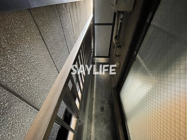 YOUハイム北深江のバルコニー