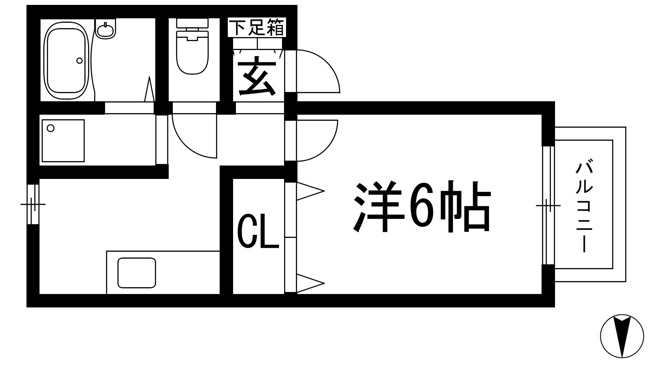 【間取り】 | ジェントリー甲東園