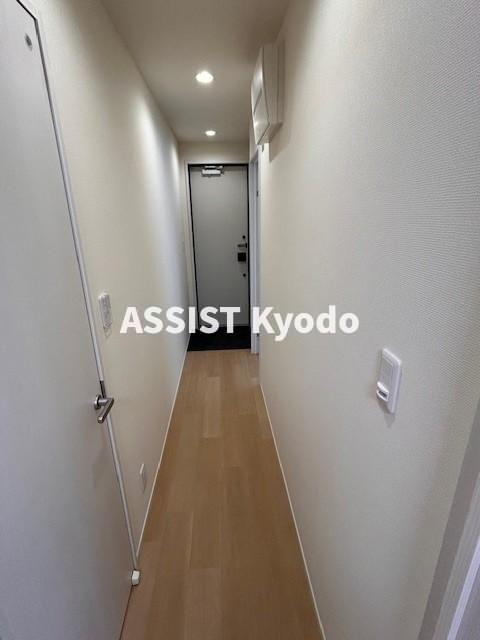 アイフラットの玄関