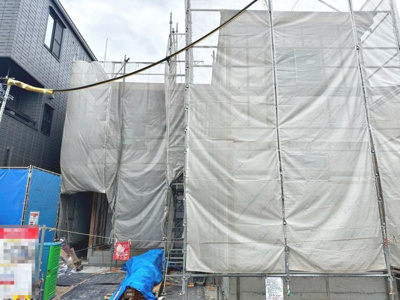 【外観】 | 千代田２丁目　新築一戸建 | 並列に駐車２台可能♪車の出し入れもスムーズに出来ますね♪