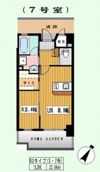 【間取り】 | ロイヤルライン周船寺