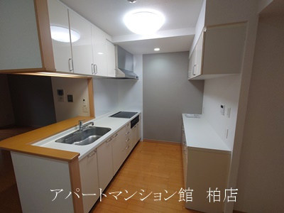 T's garden北柏　１号棟のキッチン