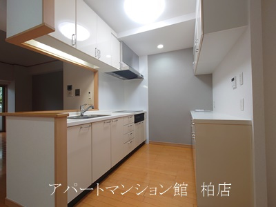 T's garden北柏　１号棟のキッチン