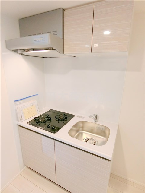 MAXIV北糀谷のキッチン|2口ガスシステムキッチン