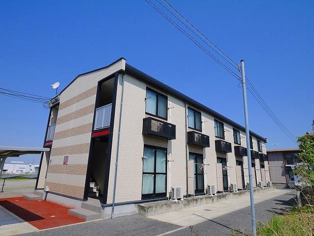 レオパレスシュークル　大和桜井の外観|きれいな外観です